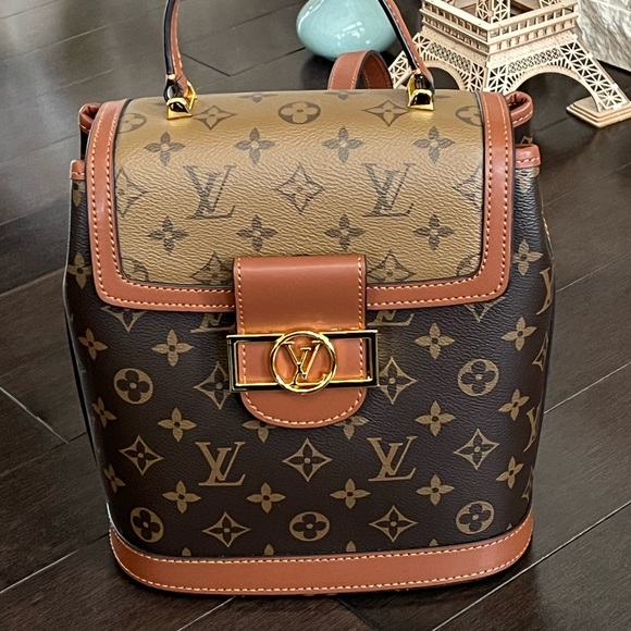 Louis Vuitton Handbags - Louis Vuitton Monogram Canvas Brown/Tan Backpack